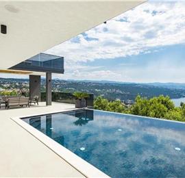 3 bedroom villa with infinity pool in Opatija, sleeps 6